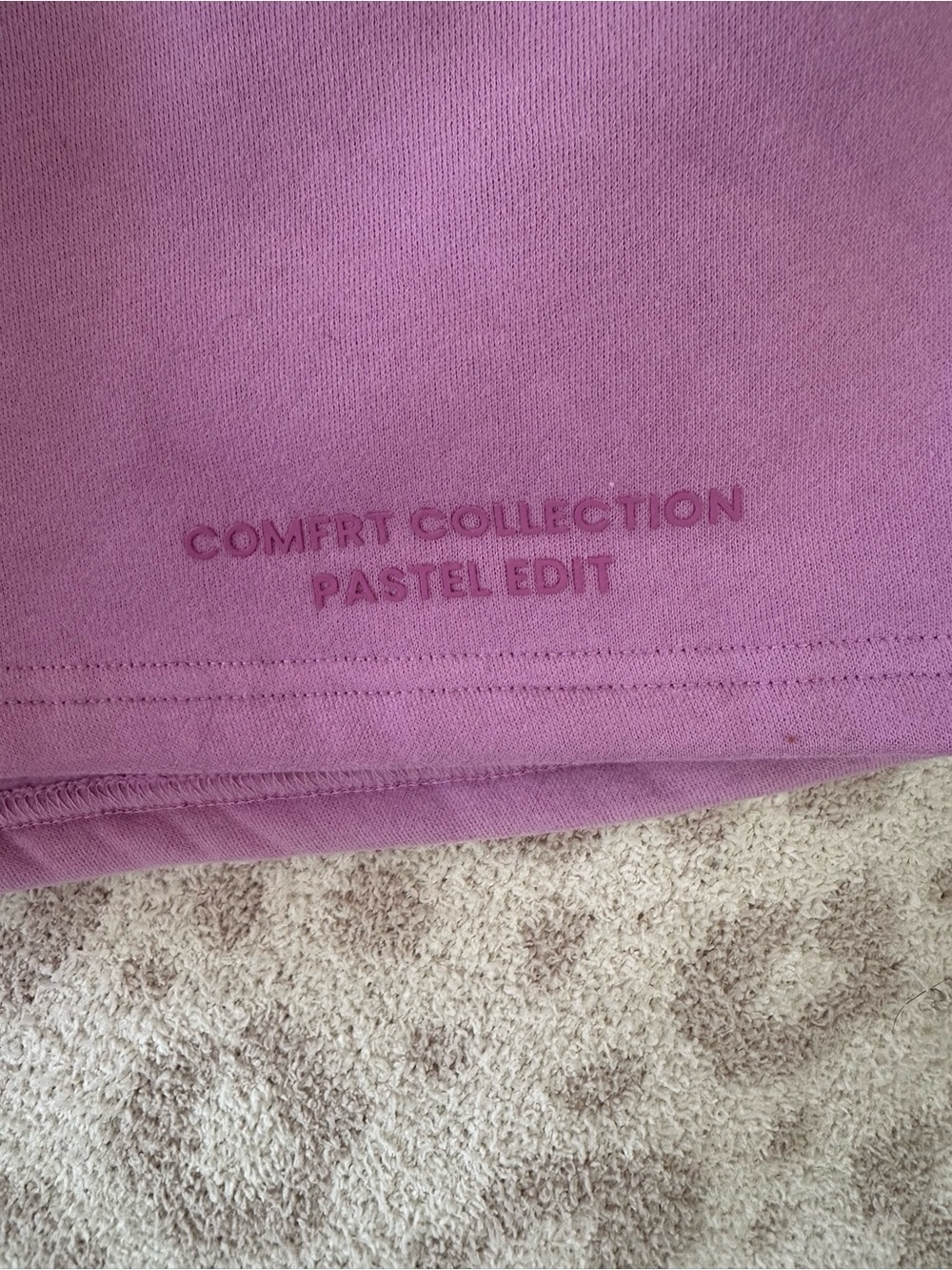Comfrt Collection Pastel Edit “Lilac” Drawstring Shorts for Women 2X NEW - Picture 3 of 11